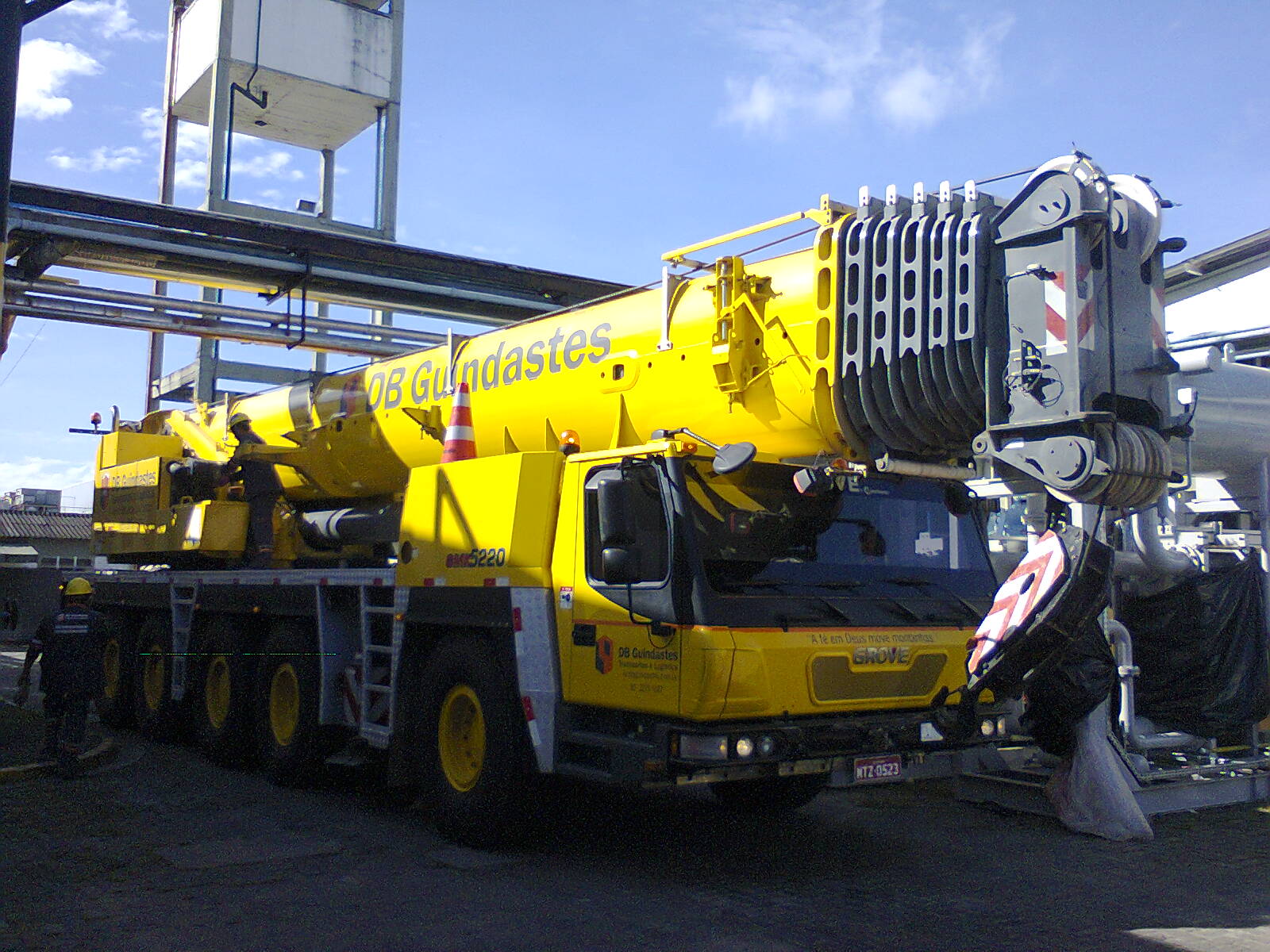 Montagem com Guindaste